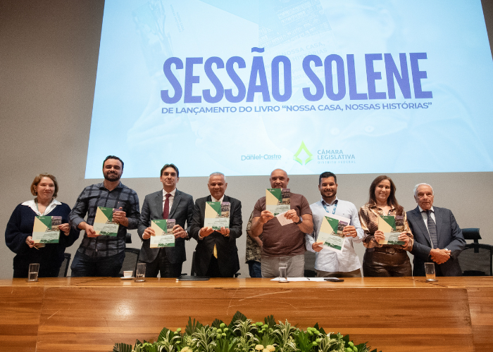 DF-PREVICOM prestigia homenagem a servidores pioneiros da CLDF