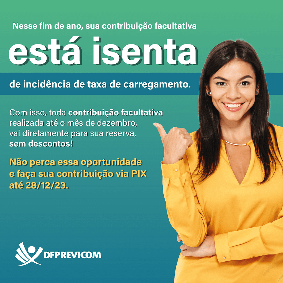 Campanha Contribuição Facultativa - Taxa Zero