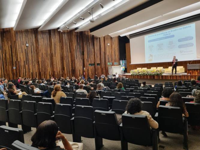 DF-PREVICOM participa do Fórum Caminhos para a Aposentadoria em parceria com a Secretaria de Saúde